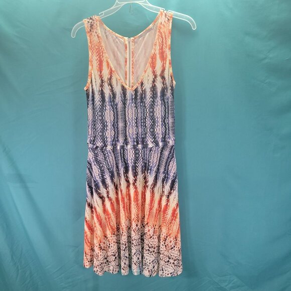 Tart Collections XS Womens Sleeveless Snakeskin Print Dress With Back Zip Closur - Picture 1 of 7